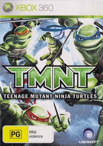 Teenage mutant ninja turtles xbox 360 clearance game